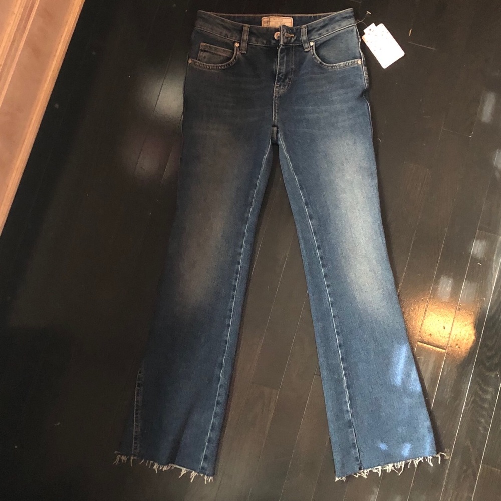 Free people Cropped jeans